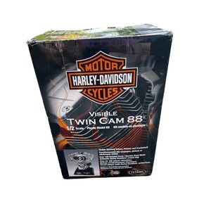 Testors Harley-Davidson Visible Twin Cam 88 1/2 Scale Plastic Model Kit 460 New